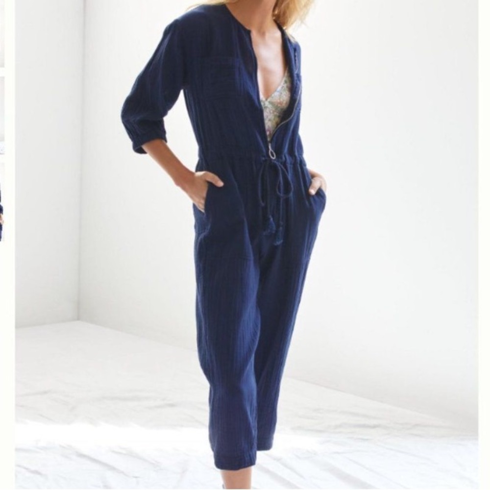 Sundry Navy Jumpsuit